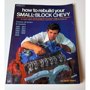 HP Books How to Rebuild Your Small Block Chevy Engine Repair Manual Vizard